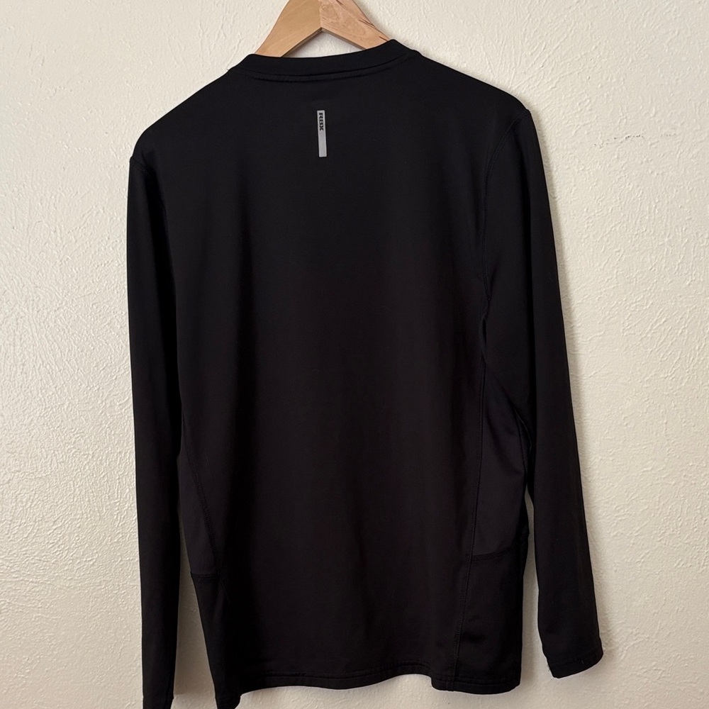RBX Compression Black Men's Long-Sleeve Athletic Top - Picture 3 of 3